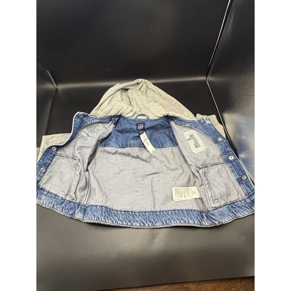 Baby Gap 2years Toddler Blue Denim Jacket NWT Snaps Pockets Fall/Winter/Boy/Girl - Picture 6 of 11